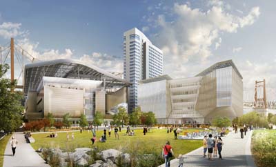 The Cornell Tech Campus, Roosevelt Island, Manhattan, New York